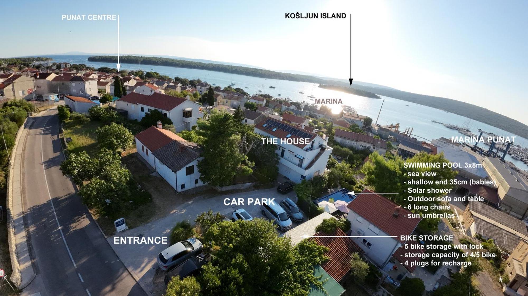 Apartments Monika Bed & Breakfast 236 Punat Exteriör bild